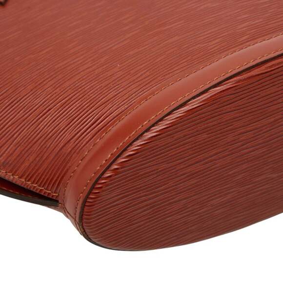 LOUIS VUITTON Brown Leather Shoulder Bag